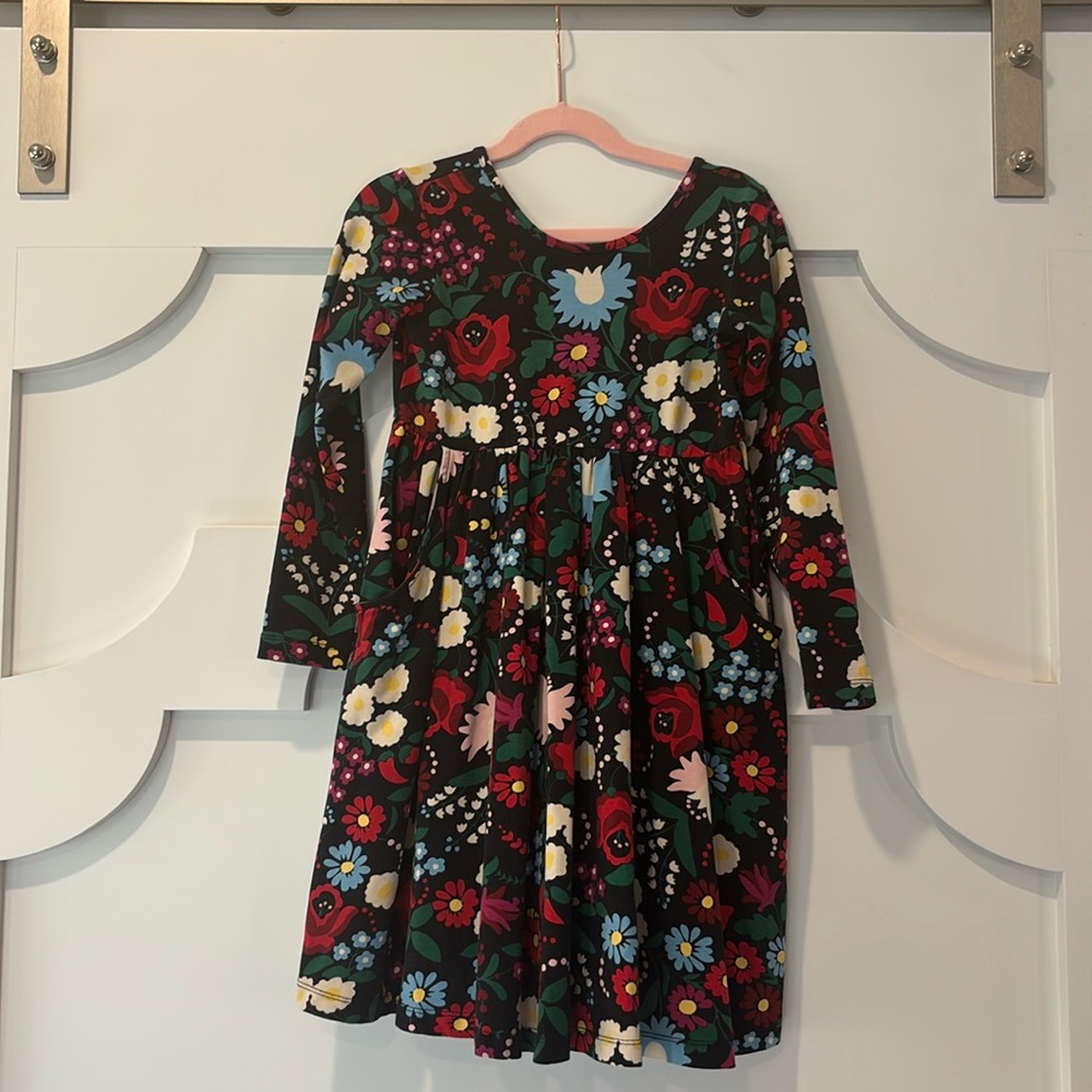 Hanna Andersson floral skater dress